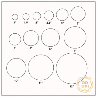 โฟมกลมบอล โฟมลูกบอล ปักดอกไม้ DIY ขนาด 6" - 12" พร้อมส่ง ส่งด่วน
