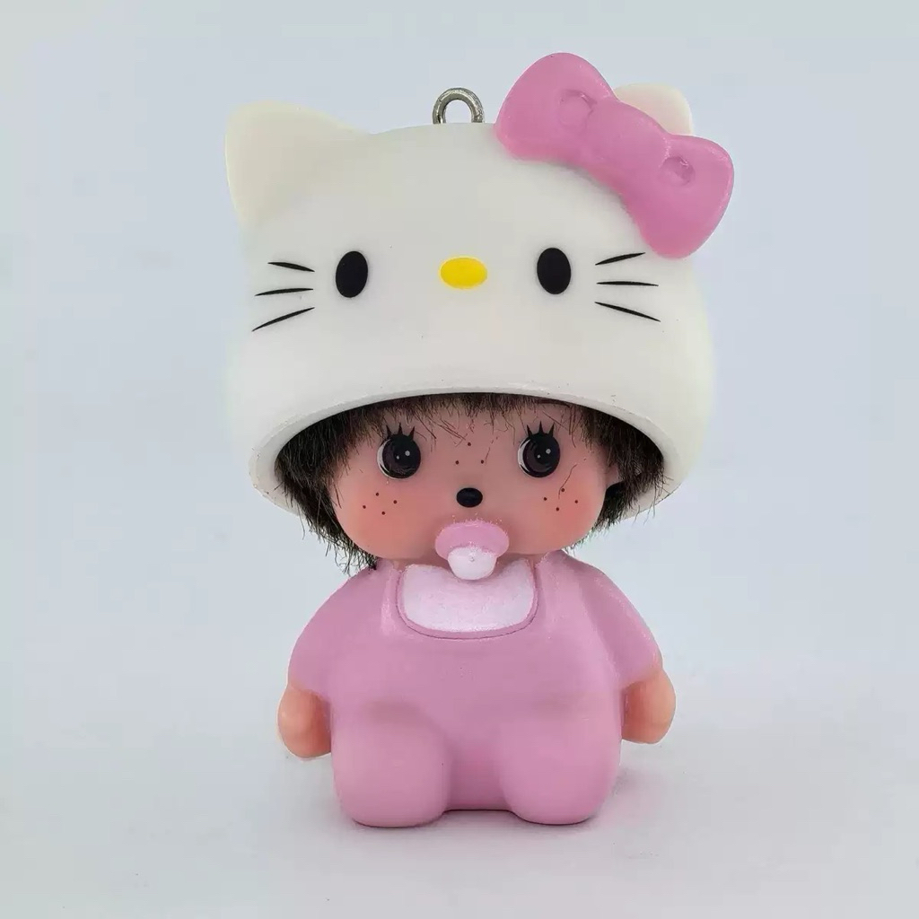 (พร้อมส่ง) พวงกุญแจตุ๊กตาม่อนชิชิคิตตี้