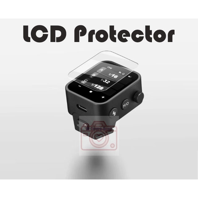 ฟิล์มกันรอย หน้าจอ LCD Protector for Godox X3 X3PRO Trigger กระจกนิรภัยจอแสดงผล LCD ทริกเกอร์ โกด๊อก