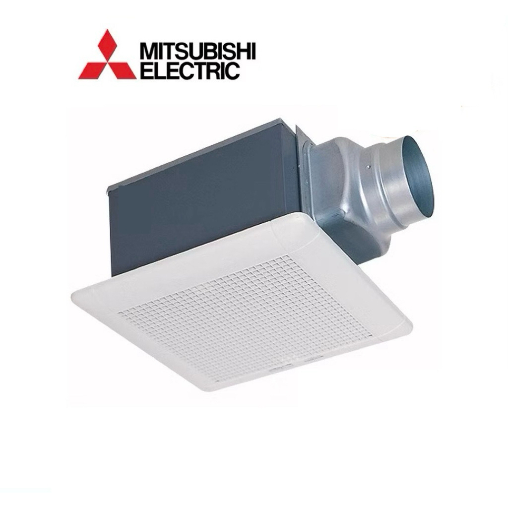 MITSUBISHI พัดลมดูด พัดลมระบายอากาศ แบบฝังฝ้า ต่อท่อ ใบพัด 6“ รุ่น VD-15Z4T7 และ VD-15Z4T7-N
