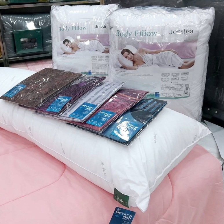 ปลอกหมอนคู่กาย ใช้กับหมอนหนุนคู่กาย Jessica (กรุณาทักแชทเพื่อเช็คสีก่อนสั่งซื้อ)