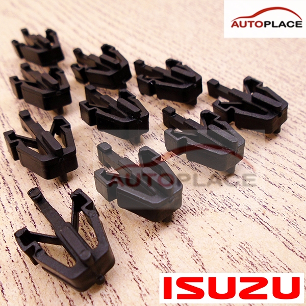FFMSP03-(10ตัว) กิ๊บหน้ากระจัง ISUZU TFR  KBZ   D-MAX กิ๊บหน้ากาก กิ๊บหน้ากระจัง กิ๊บกระจังหน้า ทีเอฟอาร์ ผลิตไทย