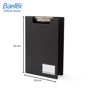 Bantex แฟ้มหนีบ คลิปบอร์ด มีปก A4 แนวตั้ง แฟ้มใส่เอกสาร แผ่นรองเขียน กระดานรองเขียน Clipboard