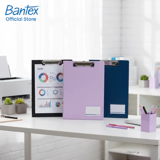 Bantex แฟ้มหนีบ คลิปบอร์ด มีปก A4 แนวตั้ง แฟ้มใส่เอกสาร แผ่นรองเขียน กระดานรองเขียน Clipboard