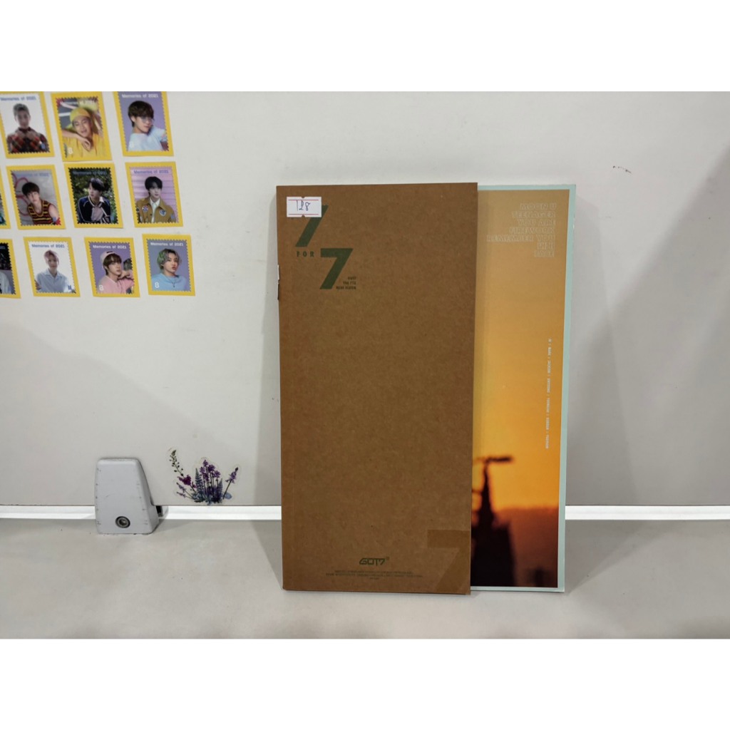 1 CD MUSIC  ซีดีเพลงเกาหลี    GOT7 - 7 FOR 7 (PRESENT EDITION)   (R2B144)