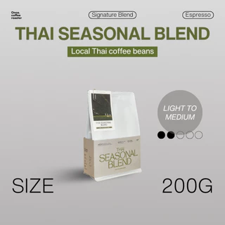 (200g/1kg) เมล็ด Thai Seasonal Blend 💚🤎 Local Thai coffee beans [Signature Blend] Espresso คั่วอ่อนถึงกลาง