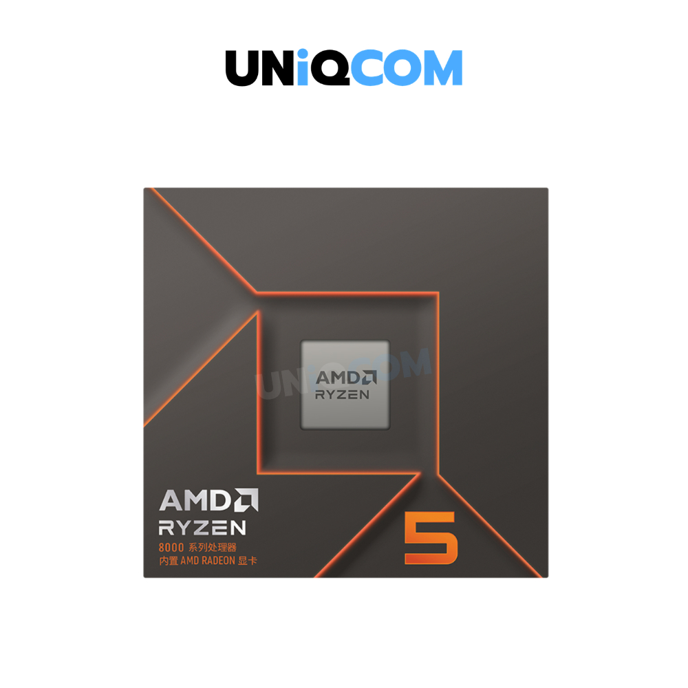 ซีพียู (cpu) UNIQCOM AMD AM5 RYZEN 5 8500G 3.5GHz 6C 12T