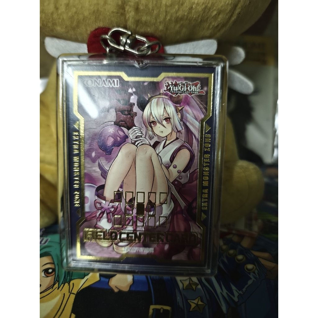 การ์ด Yu-Gi-Oh! พร้อมพวงกุญแจ Field Center Card