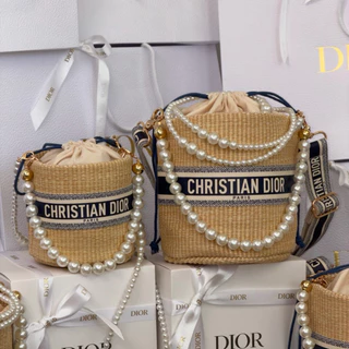 MT-02 กระติ๊บ Di กระเป๋าสาน ทรงถัง Bucket Bag ของแถมจากเคาท์เตอร์