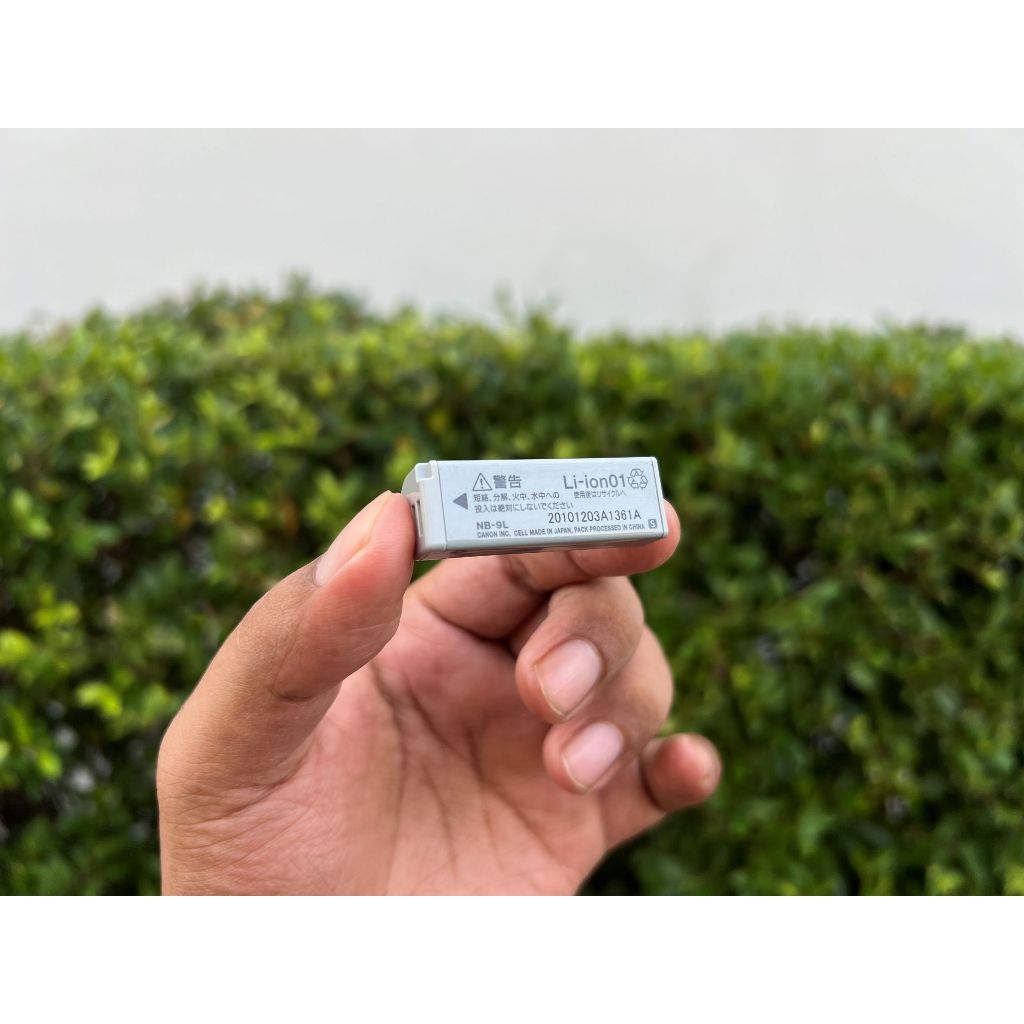 มือ 2 แท้ 100% NB-9L สภาพสวย ไม่บวม แบตเตอรี่กล้อง IXUS 500, 1000, 1100 IXY 1, 3, 1000, 1100 IXY 1, 