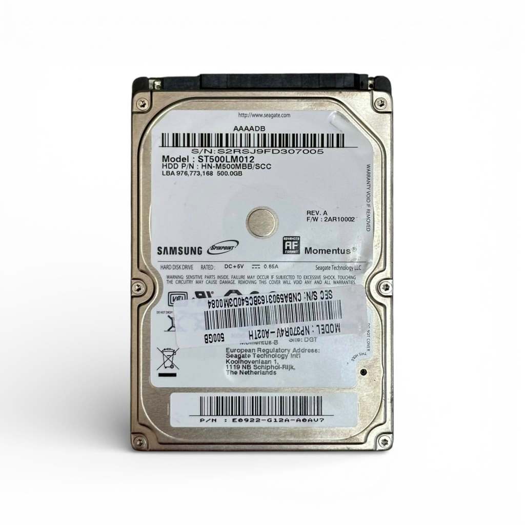 SAMSUNG HDD 500GB 2.5 นิ้ว มือสอง