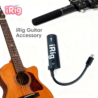 พร้อมส่ง iRig AmpliTube Effect Guitar อุปกรณ์เพิ่มเอฟเฟคเสียงต่อกีต้าร์ กับ iPhone Type-c black
