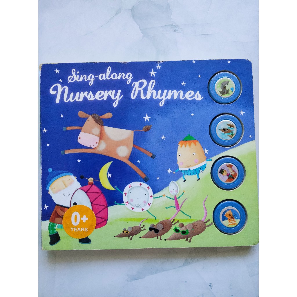 Sing-along Nursery Rhymes (Interactive sound book – 0+ years)