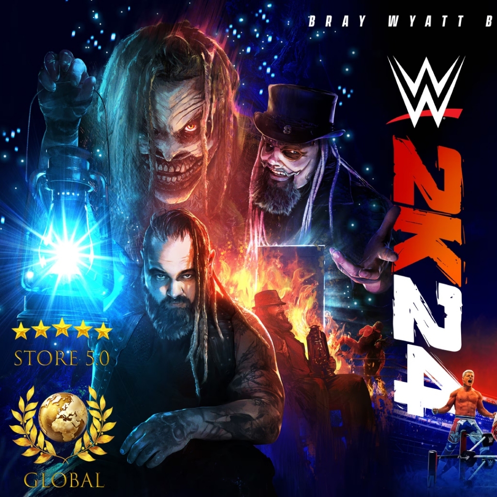 WWE 2K24 FORTY YEARS OF WRESTLEMANIA + ALL DLC