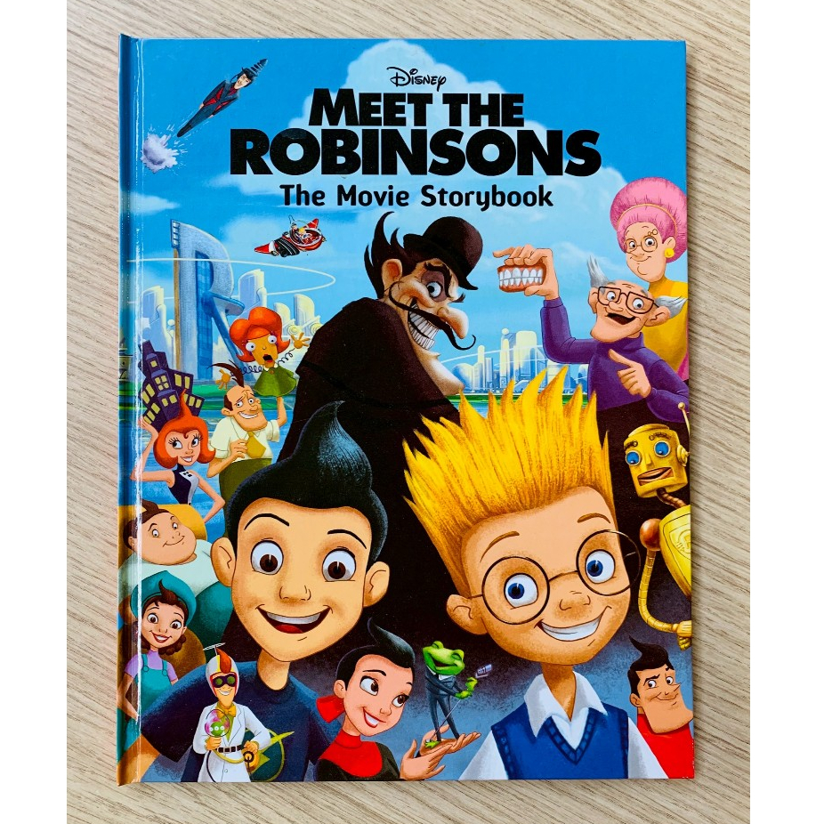 HPC หนังสือ "Meet the Robinsons: The Movie Storybook" ของดิสนีย์ นิทานภาพยนตร์ (ฉบับภาษาอังกฤษ) (มือ