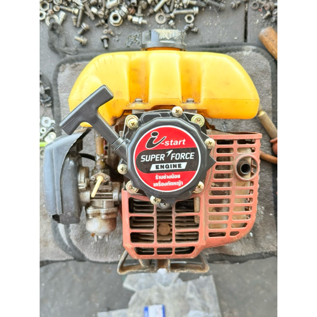 ลานสตาร์ทเครื่ิองตัดหญ้า ลานดึงเบา I-Start เครื่องตัดหญ้ารุ่น G45L และ 143Rll ครบชุดพร้อมติดตั้ง