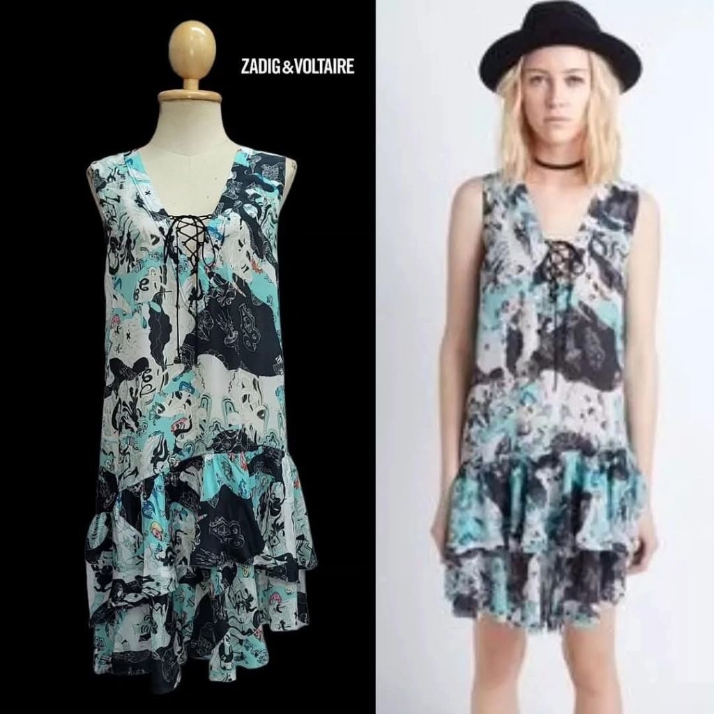 Zadig & Voltaire Rory Print Dress