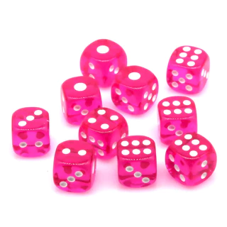 ลูกเต๋า D6 DOT 12mm. 1 ลูก(1die) | ลูกเต๋า Dice For DnD D&D MTG RPG TRPG เกมกระดาน บอร์ดเกม Game ไพ่ทาโรต์ Magic เมจิก