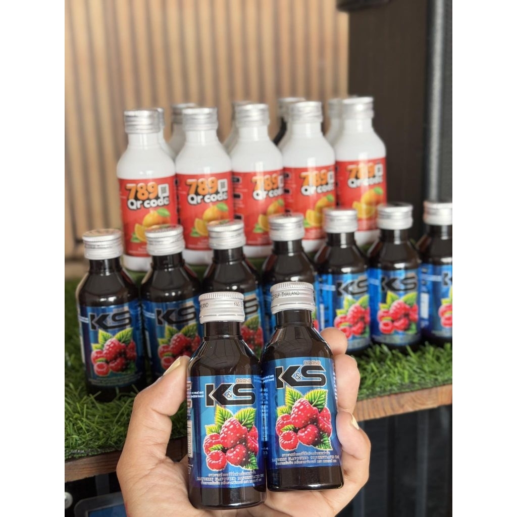 K&S 789ไซรัปแท้ 5 ขวด 300 คละรสทักแชทจ้า