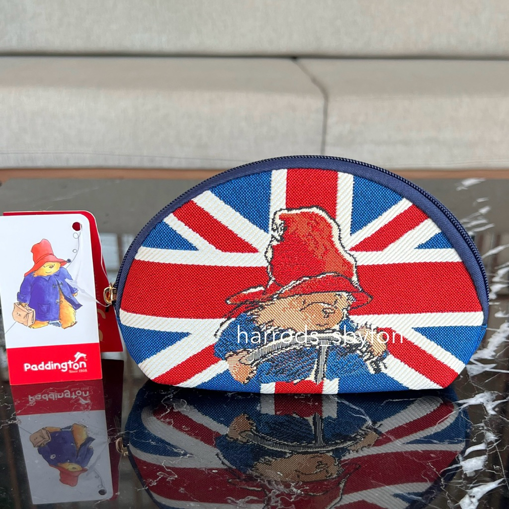 Paddington * พร้อมส่ง * Union Jack Cosmetic Bag  ของแท้ 100% จากอังกฤษ🇬🇧