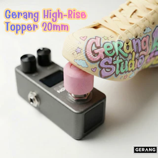🎸✨ Gerang -Topper Footswitchทรงสูง 20mm สีสันสดใส วัสดุ PLA แข็งแรง ทนทาน 🌈👟