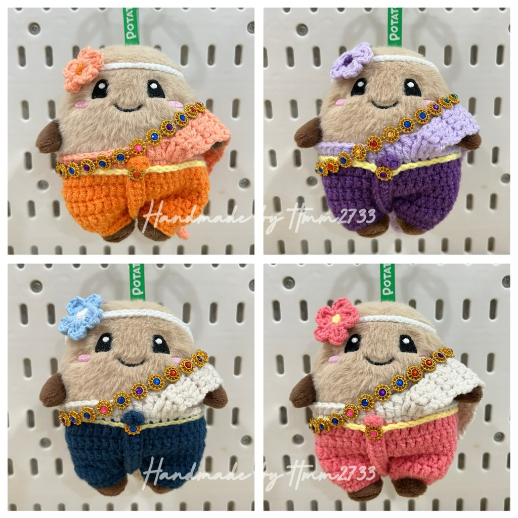 ชุดไทย สำหรับน้อง baby potato corner 🥔 (1set มี4ชิ้น) งาน Handmade