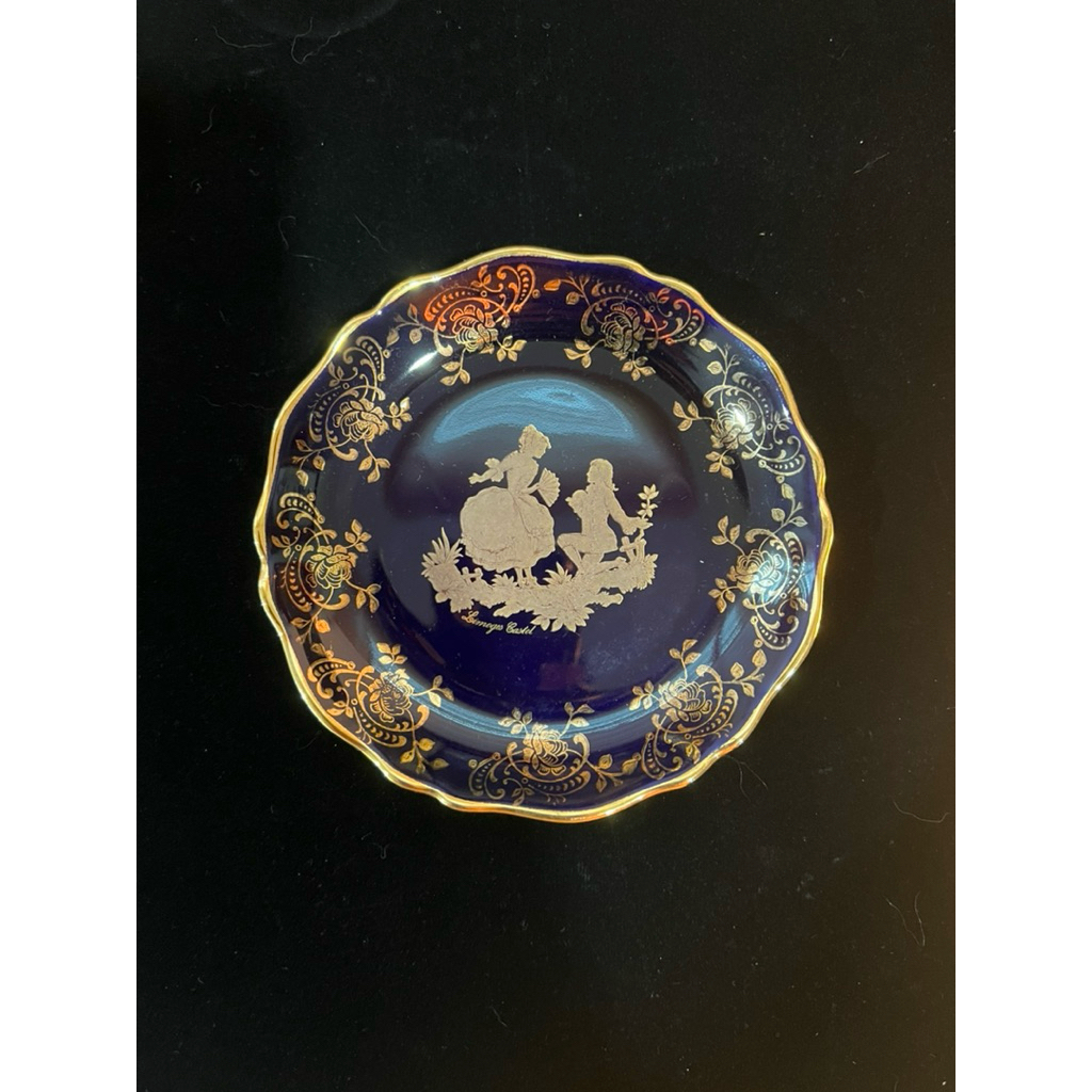 จาน #limoges 22k gold