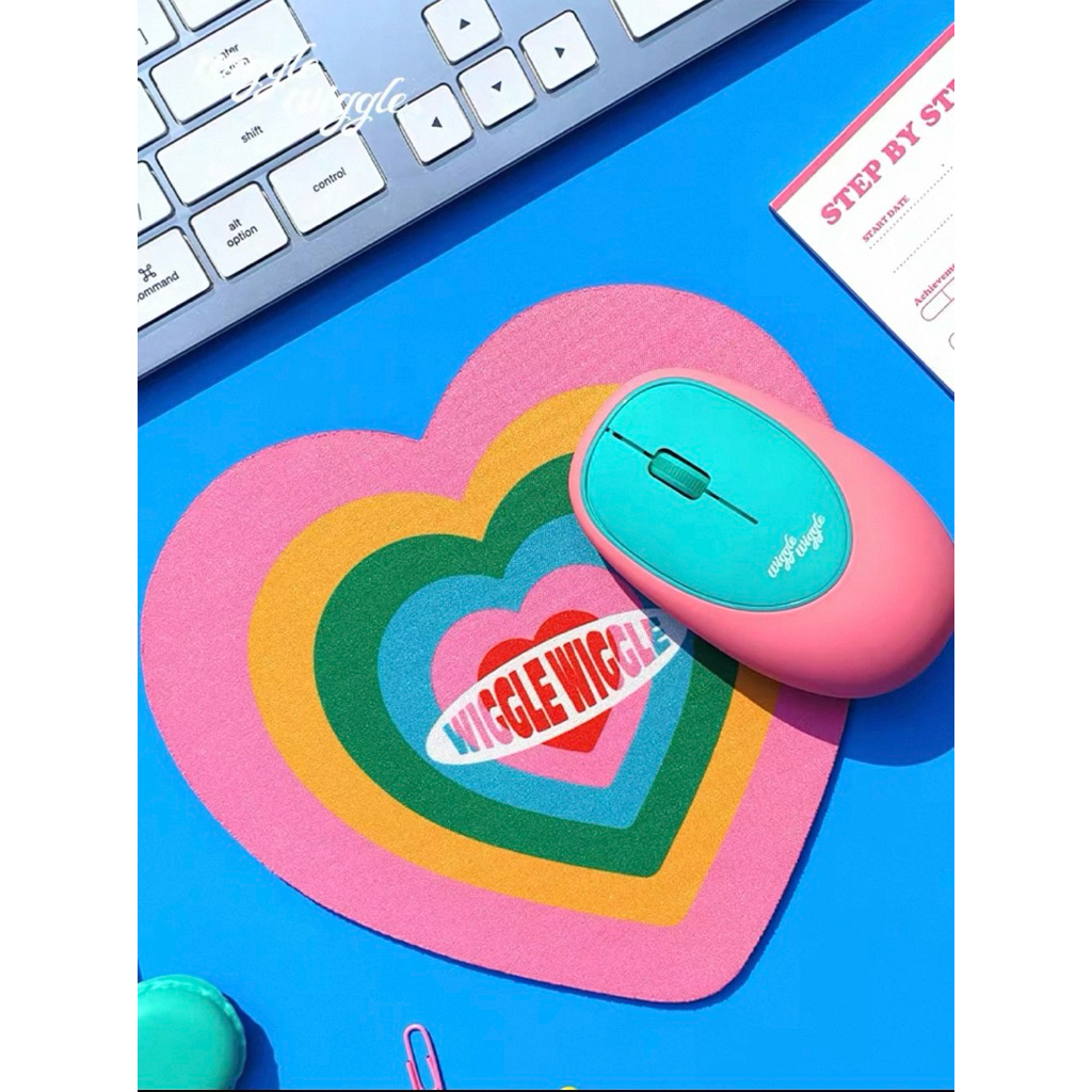 ขายดี   พร้อมส่ง Wiggle Wiggle แท้ 100% ราคาถูกที่สุด แผ่นรองเมาส์ Mouse Pad น่ารัก ตกแต่งบนโต๊ะคอม น่ารักสุดคิ้ว ราคา ถูกที่สุด ดีลบีเคเค แกลเลอรีภาพที่ 3