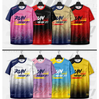 เสื้อคอกลมกีฬาเสื้อวิ่งใส่สะบาย-ใส่ออกกำลังกาย-ใส่วิ่งมีให้เลือก-8-สี