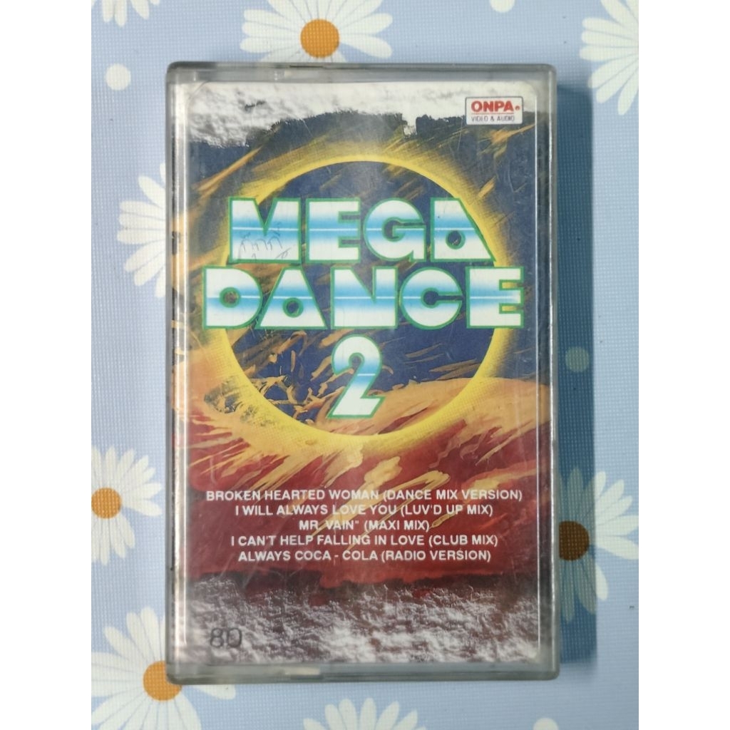 เทปคาสเซ็ท เพลงสากล /ยุค 70' 80' 90' cassette tape / Mega Dance 2