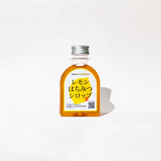 SYRUP HONEY LEMON ไซรัปน้ำผึ้งเลมอน (ไม่เติมน้ำตาล) 410ml ใช้น้ำผึ้งแท้ / น้ำเลมอนคั้นสดใหม่