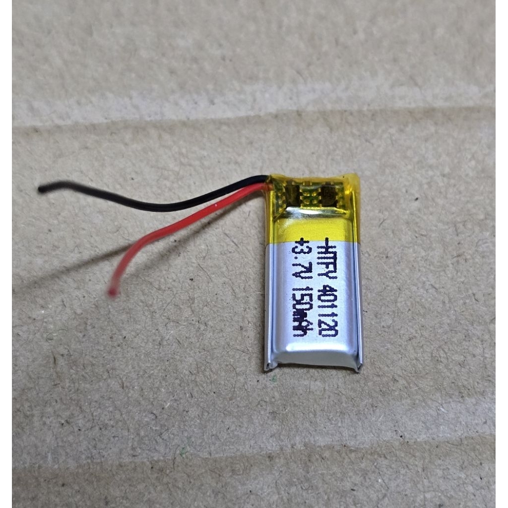 150mAh รหัสรุ่น (401120):3.7v
