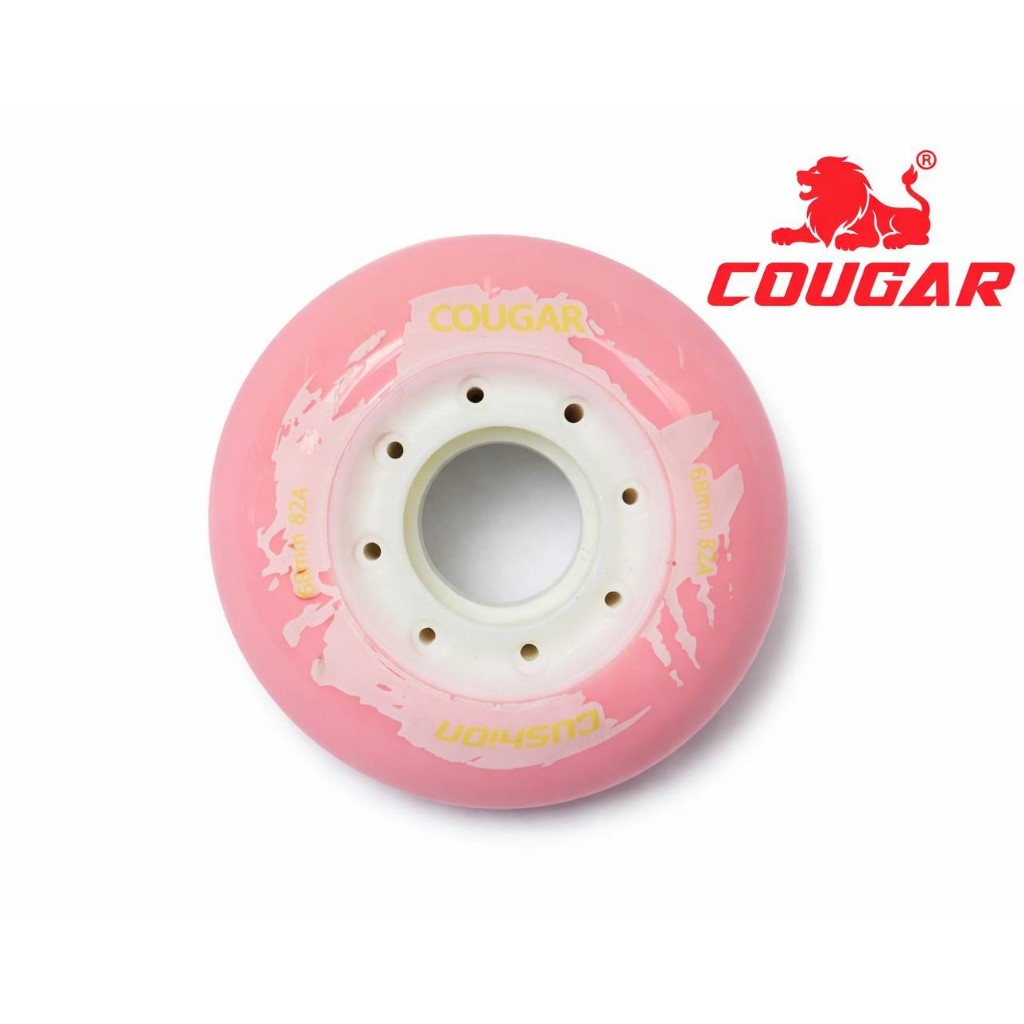 COUGAR 82A PU Inline Skates Wheels 72/68/64mm for Urban Slalom Speed Skating Shoes ราคาลูกละ 55 บาท