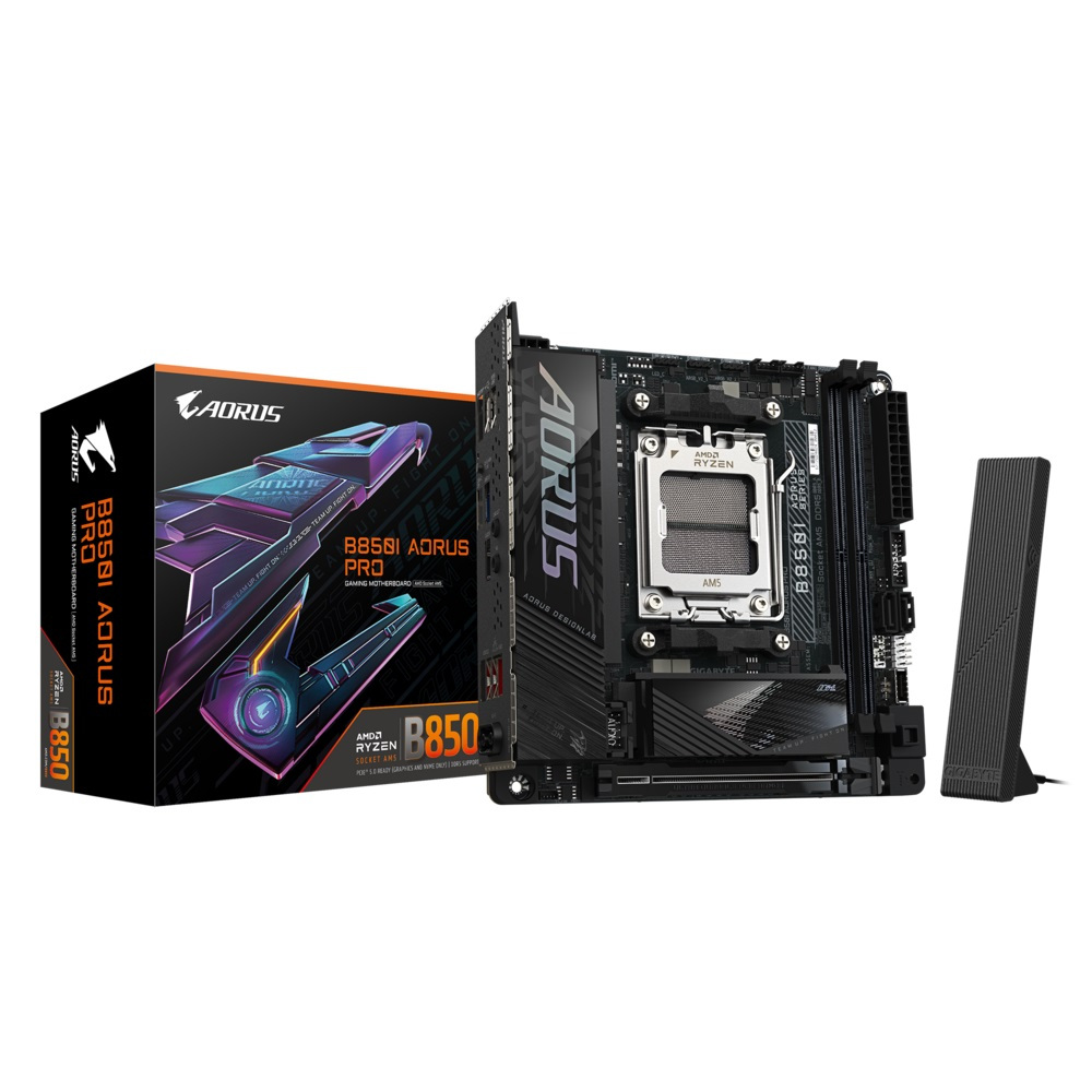 Gigabyte B850I AORUS PRO AMD AM5 ITX Motherboard (เมนบอร์ด)