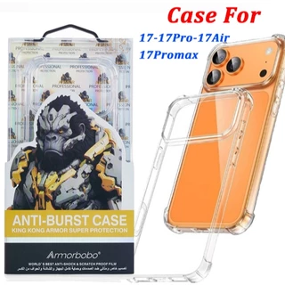 เคสใสกันกระแทก สำหรับ iPhone 17 17Air 17Pro 17Promax 16 Pro Max 15/14/13/12/11 Pro Max Plus 6Plus 7Plus 8Plus KINGKONG