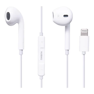 IN EAR HEADPHONE (หูฟังอินเอียร์) NUBWO NE01L - WHITE
