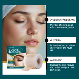 Laniska แผ่นแปะแผลเป็น แผ่นแผลเป็นซิลิโคน กันน้ำ ลดรอยแผลเป็นนูน แผลคีลอยด์ คีลอยด์สิว แผ่นซิลิโคนแปะแผลเป็น