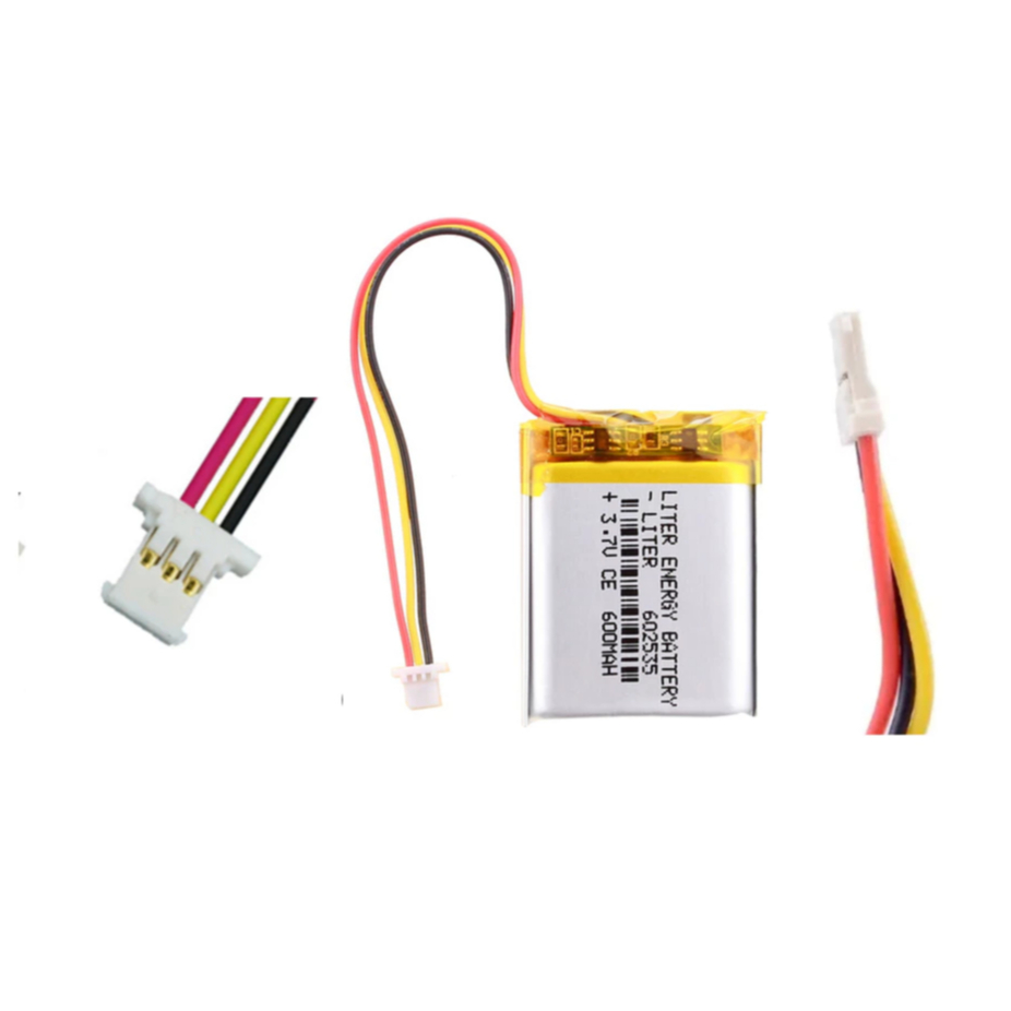 แบตเตอรี่หรับกล้องติดรถยนต์ Mi Dash Cam 1S และ 70mai Rearview Dash Cam Wide รุ่น 582535, 602535