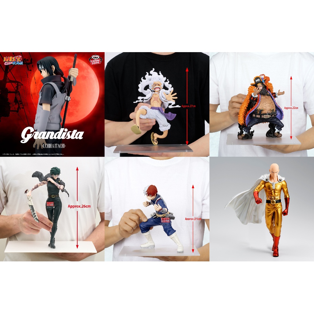 Pre-order - Banpresto July 2026 Grandista Saitama/Shoto/Maki/Itachi II/MARSHALL D.TEACH/Gear5 III/