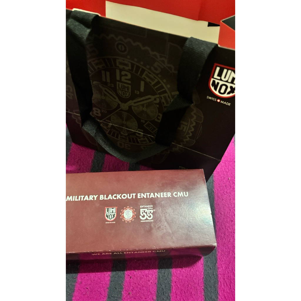 นาฬิกา Luminox Military Blackout Entaneer CMU