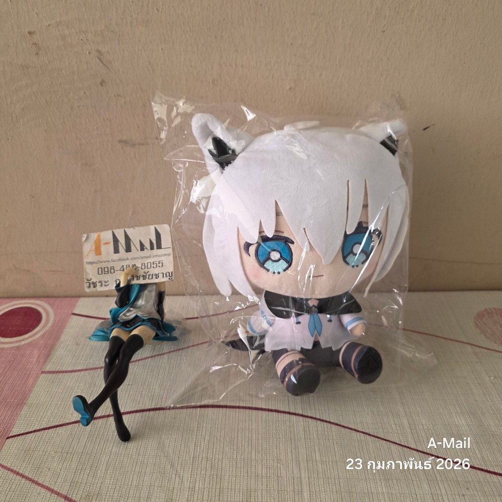 [พร้อมส่ง] มือ 1 JP hololive Plushie hololive friends with u Shirakami Fubuki
