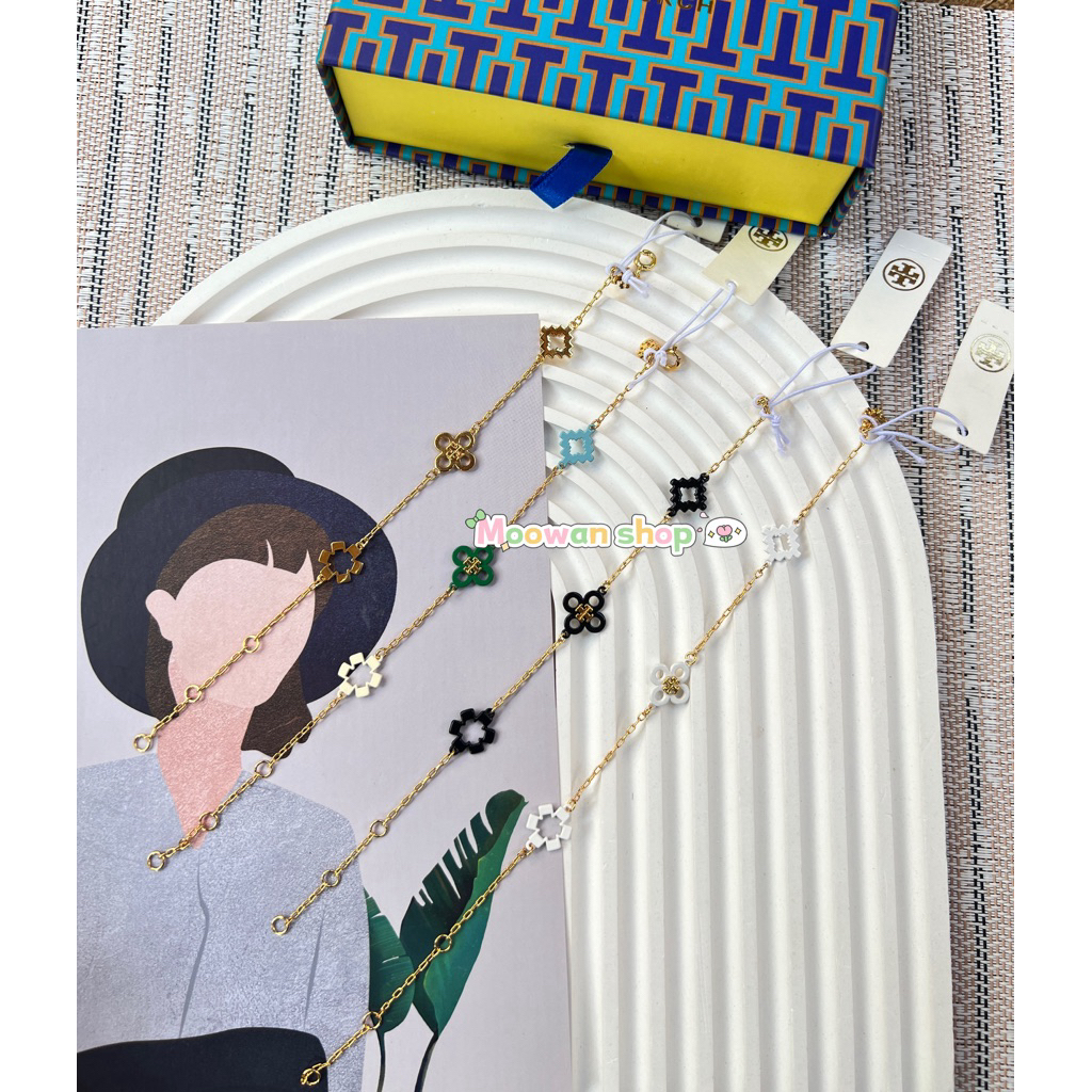 สร้อยข้อมือ “Tory Burch”แท้ 🇺🇸 พร้อมส่งจากไทย ✅ มีหลายดีไซน์ให้เลือก 📌