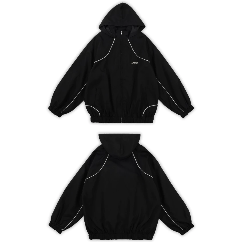 URTHE - เสื้อฮู้ดดี้ Oversize รุ่น 3D HDL JK
