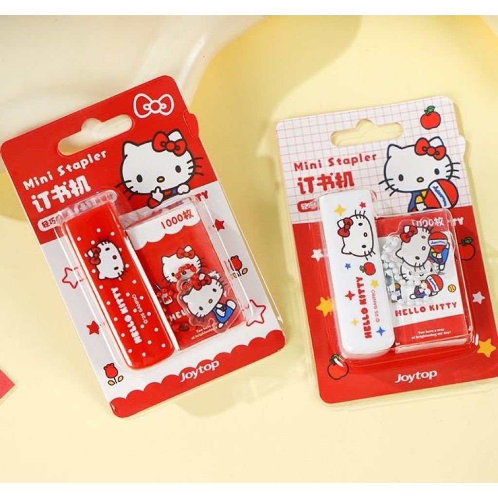 แม๊กซ์กระดาษ Hello Kitty ขนาดเล็ก Hello Kitty Mini Stapler