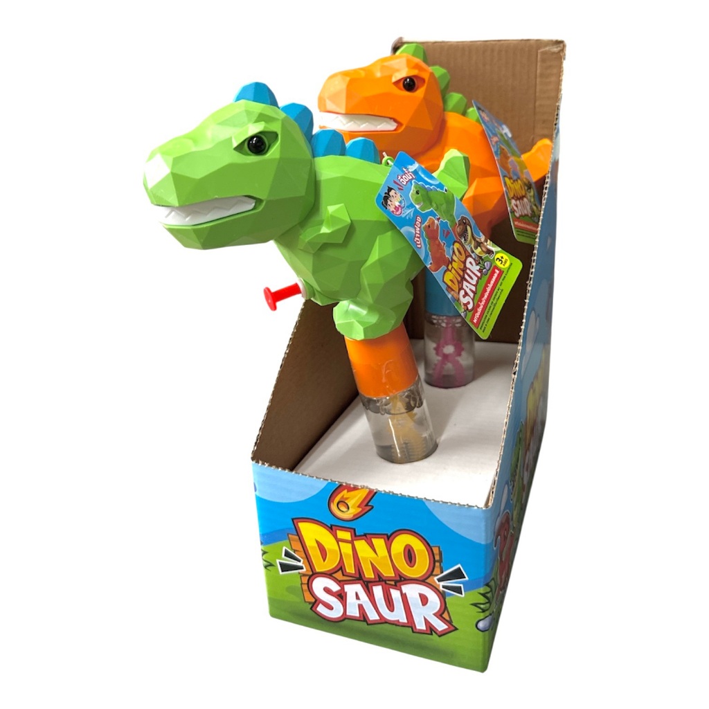 ปืนฉีดน้ำเป่าฟองไดโนซอส ของเล่นเด็ก งานชนห้าง พร้อมส่ง