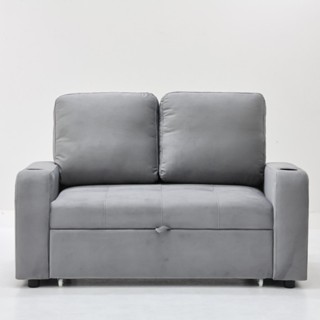 ดีจัง โซฟาเบดฟังก์ชัน 2 ที่นั่ง มีที่วางแก้วและช่องใส่ของ รุ…