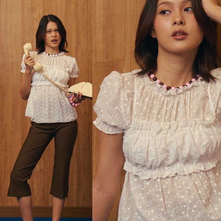 whatweartodayy Lace Blouse | เสื้อเบลาส์ลูกไม้ (พร้อมส่ง)