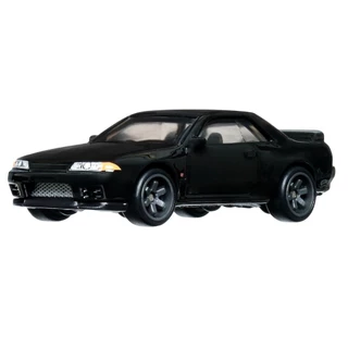 Hot Wheels Premium (ล้อยาง) Fast & Furious Nissan Skyline GT-R (BNR32) สีดำ โมเดลรถเหล็ก แท้ลิขสิทธิ์ # C4982
