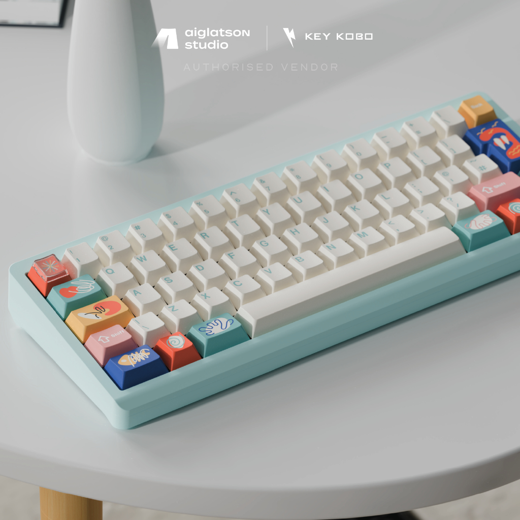 (พร้อมส่งในไทย) คีย์แคป KKB Cinque Terre - Keycap KKB ABS Doubleshot