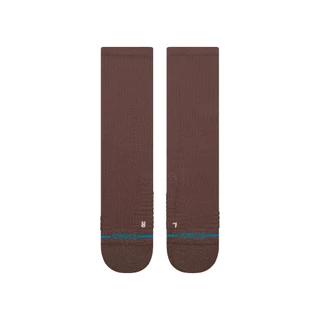 STANCE ถุงเท้าวิ่ง RUNNING SOCKS รุ่น SOLID MID RIBBED CREW RUNNING SOCK MID CUSHUIN SIZE L
